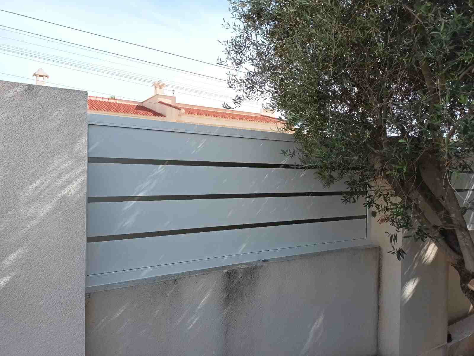 valla aluminio