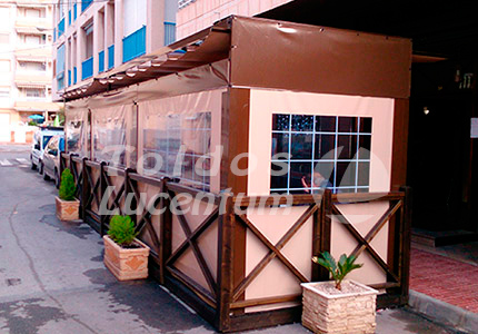 Awnings enclosures