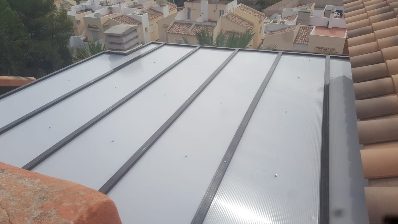 techo plolicarbonato