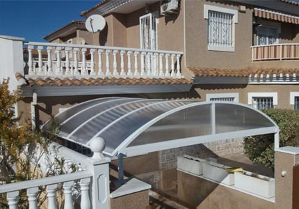 Túnel de aluminio